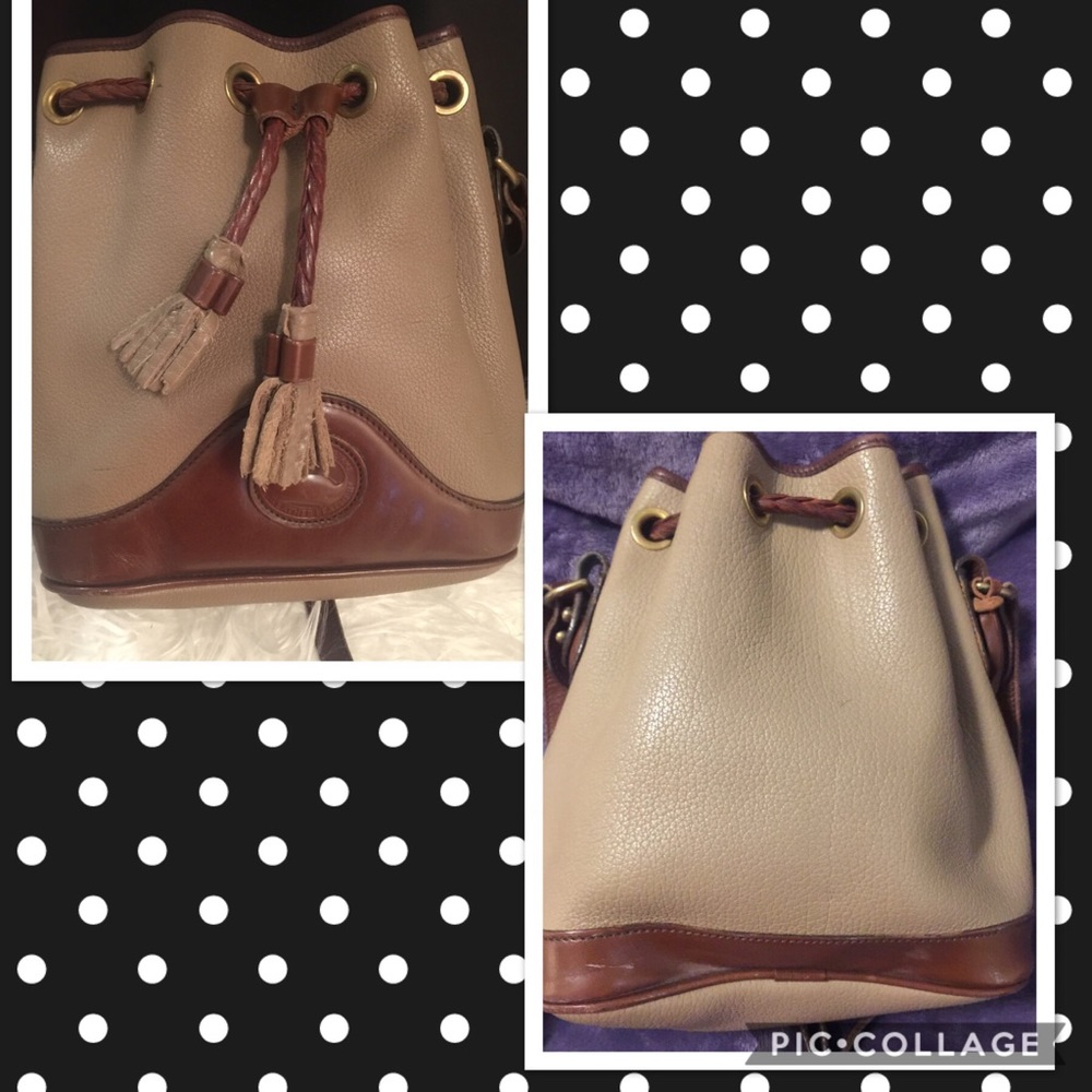 Vintage Dooney & Bourke R64 Small Drawstring Bag